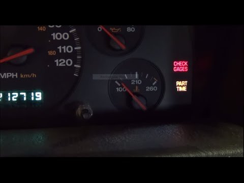 How To Turn Off Part Time Light On Jeep Liberty