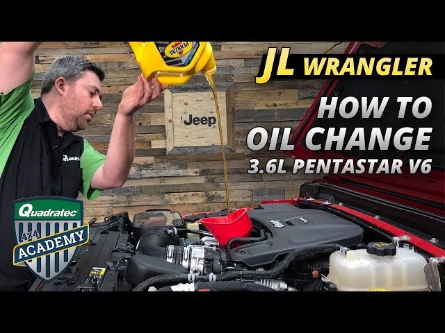 How Much Oil Does A Jeep Wrangler Take