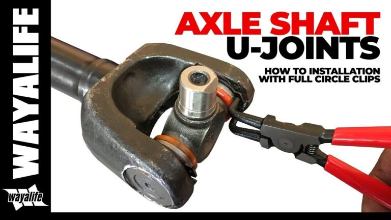 How To Replace Jeep U Joints