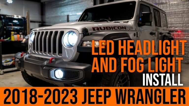 How To Install Jeep Fog Lights