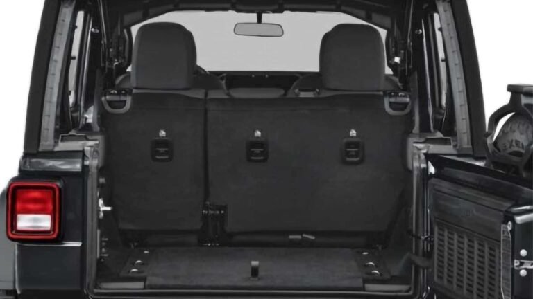 Jeep Wrangler Seats Interior Storage Cargo Space and Practical Features