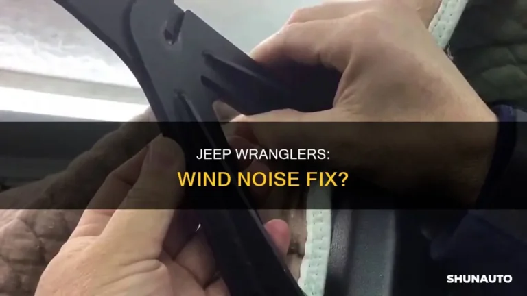 Jeep Wrangler Wind Noise Road Noise and Cabin Sealing