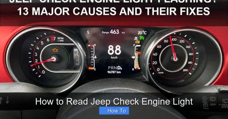 Complete Guide to Jeep Check Engine Lights Fault Codes and Diagnostic Procedures