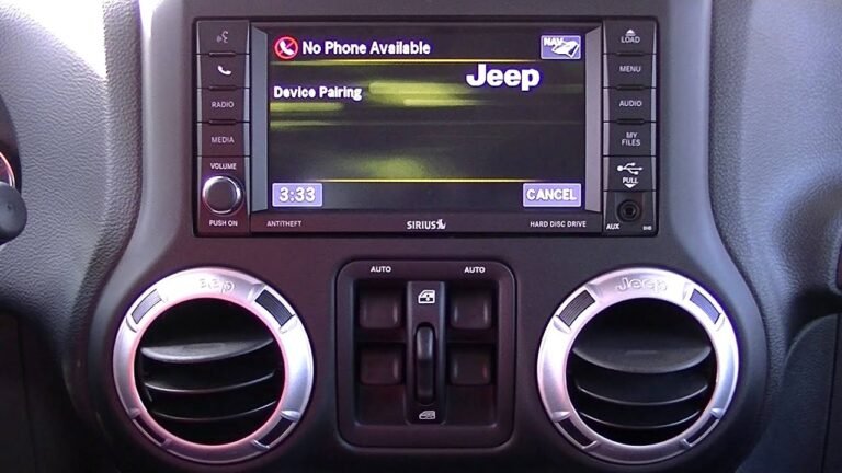 How To Connect Bluetooth To Jeep Wrangler
