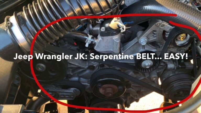 Complete Guide to Jeep Serpentine Belts Belt Tensioners and Accessory Drives