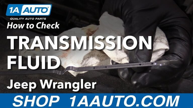 How To Check Jeep Transmission Fluid